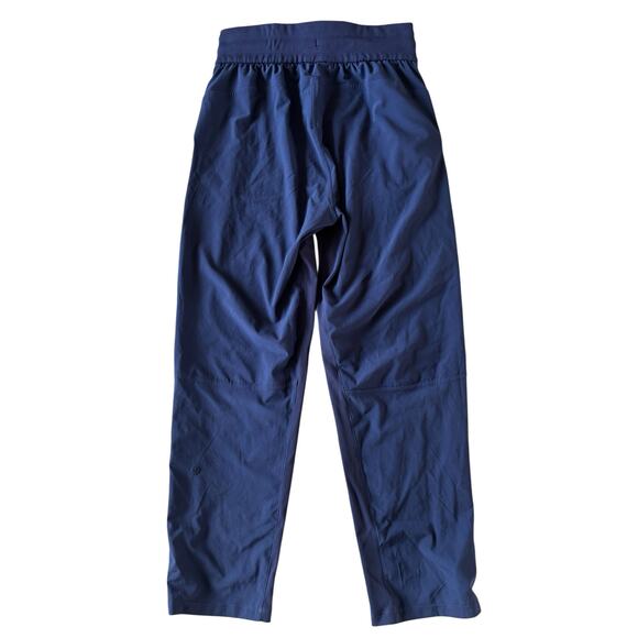 Lululemon Blue Drawstring Pants Size 4 |Adjustable Hem, Pockets |Relaxed Fit - Picture 6 of 8